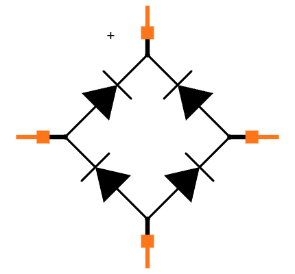 GBJ2506-F Symbol