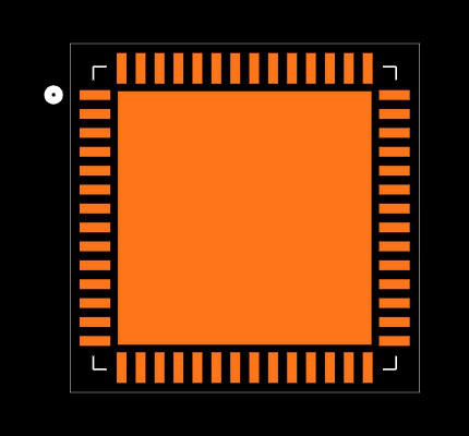 PI3HDX412BDZBEX Footprint