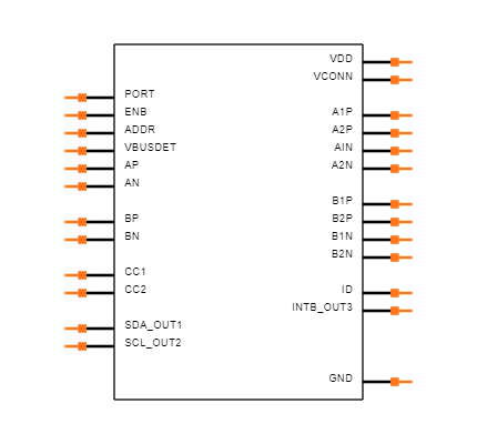 PI5USB30213AXEAEX Symbol