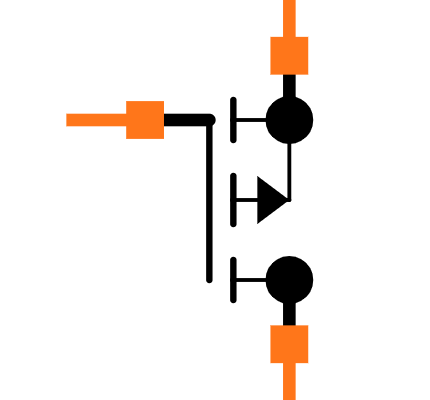 ZVP3306A Symbol