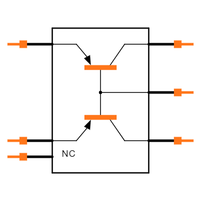 DMMT3906Q-7-F Symbol