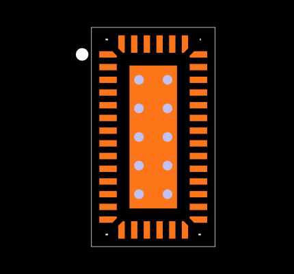 PI3DBS16412ZLCEX Footprint