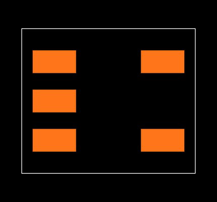 ZXLD383ET5TA Footprint