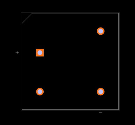 KBPC3504WP Footprint