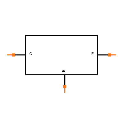 BC548B Symbol