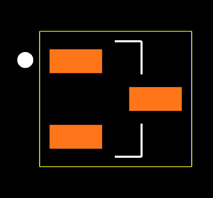 MMBTRA106SS-AQ Footprint