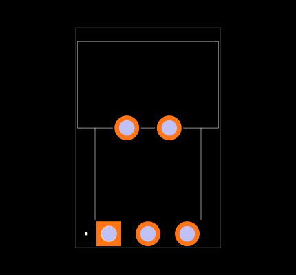 300SP1J1BLKM6QE Footprint