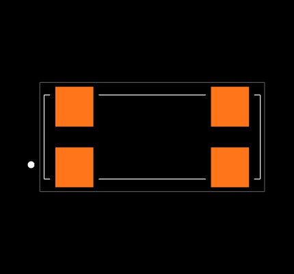 ECS-100-S-28A-TR Footprint