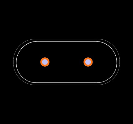 ECS-184-S-1 Footprint