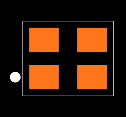 ECS-2033-100-AU Footprint