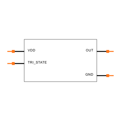 ECS-2033-250-BN-TR Symbol