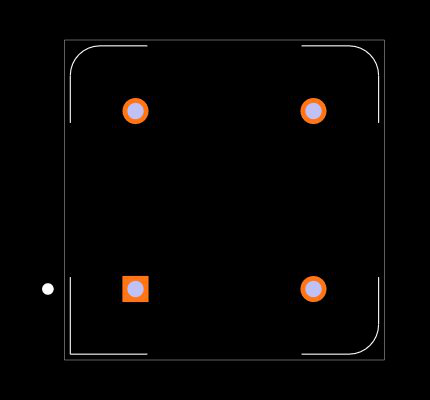 ECS-2200B-098 Footprint
