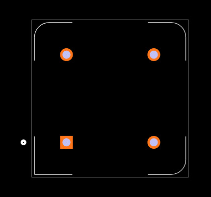 ECS-2200B-240 Footprint