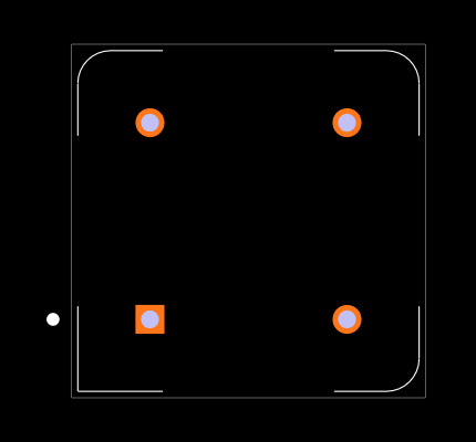 ECS-2200B-500 Footprint