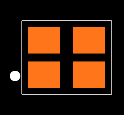 ECS-240-10-36Q-EP-TR Footprint