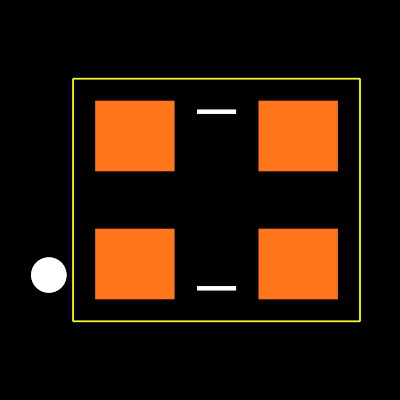 ECS-2520MVLC-260-BN-TR Footprint