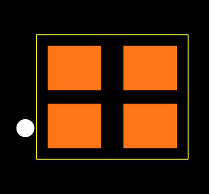 ECS-320-10-36B2-CKM-TR Footprint