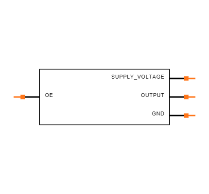 ECS-327TXO-33-TR Symbol