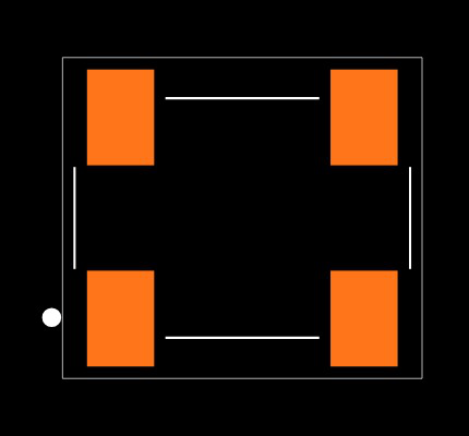 ECS-3951M-160-AU-TR Footprint