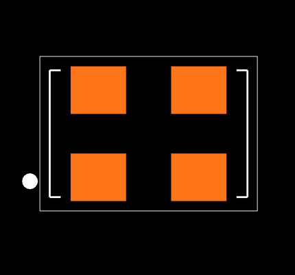 ECS-3963-250-BN-TR Footprint