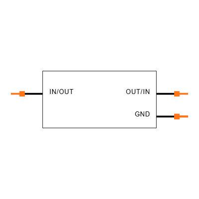 ECS-80-8-33Q-JES-TR Symbol