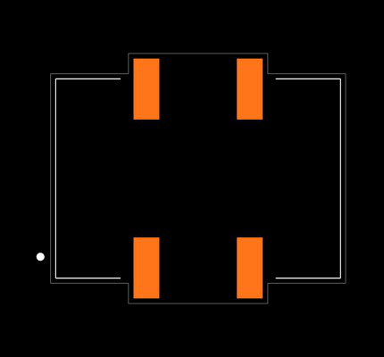 ECS-8FM-240-TR Footprint