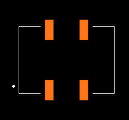 ECS-8FMX-221-TR Footprint