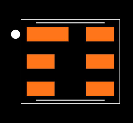 ECS-DSF947.5B-21 Footprint
