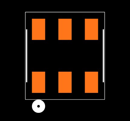 ECS-HFR-40.00-B-TR Footprint
