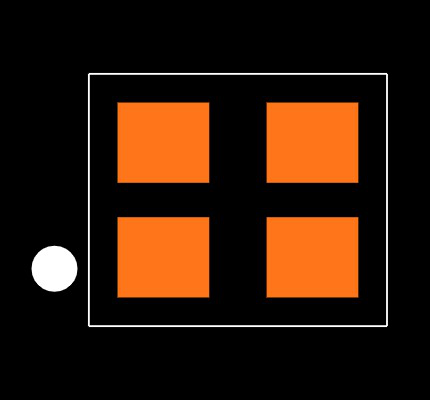 ECS-TXO-2016-33-100-TR Footprint