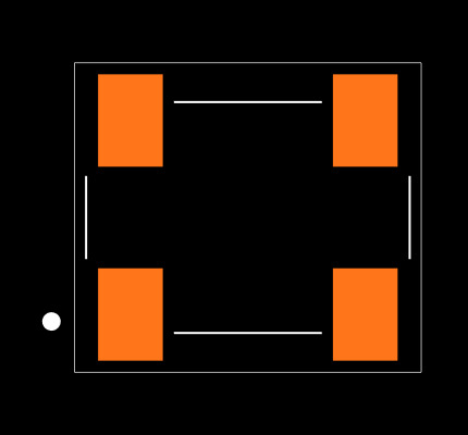 ECS-UPO-5X7 Footprint