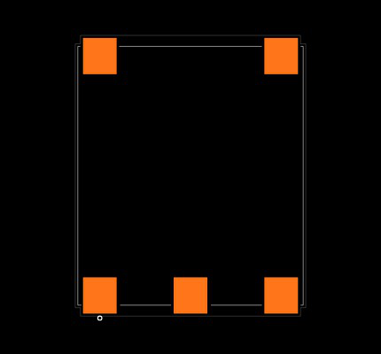 ECOC-2522-100.000-3HC Footprint