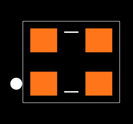ECS-2033-250-BN-TR Footprint