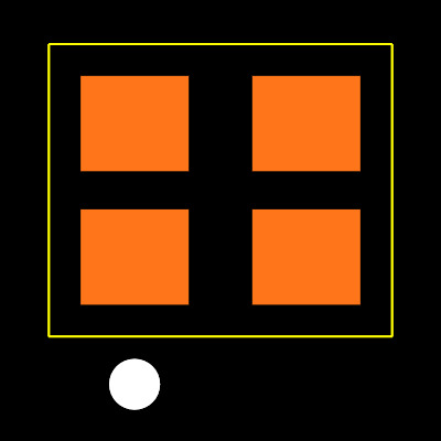 ECS-250-10-37B2-CWN-TR Footprint