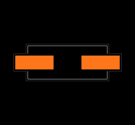 ECS-92.1-S-5P-TR Footprint