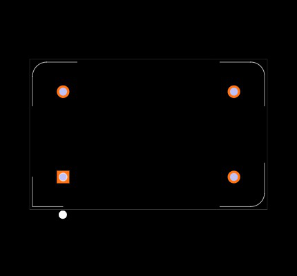 ECS-P145-B Footprint
