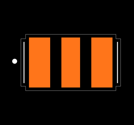 ECS-SR1-6.00-B Footprint