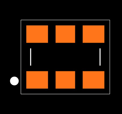 ECX-H33BN-12.000 Footprint