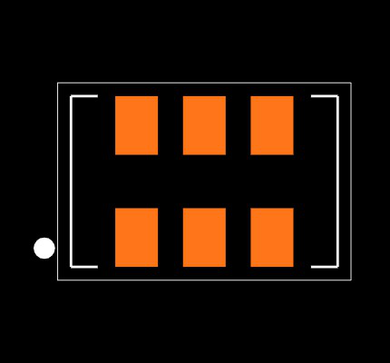 ECX-L25BN-106.250 Footprint