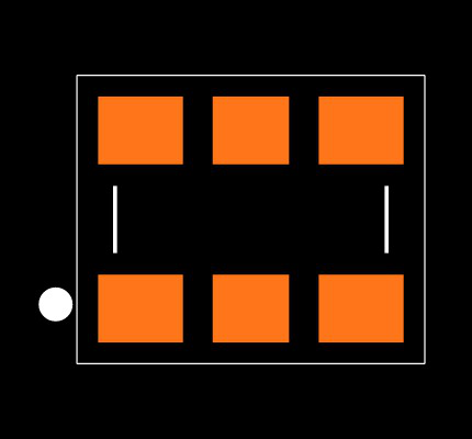 ECX-P33BN-212.500 Footprint