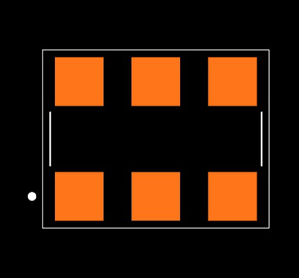 ECXV-L37C2N-148.500 Footprint