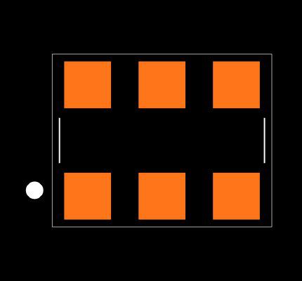 ECXV-P37C2N-156.250 Footprint