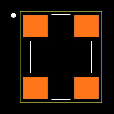 SG-8018CA 4.6080M-TJHSA0 Footprint