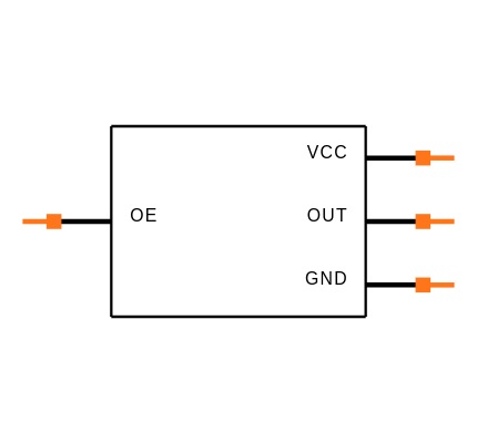 SG-8018CA 8.2000M-TJHPA0 Symbol