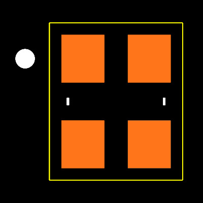 SG-8018CG 12.8888M-TJHPA0 Footprint