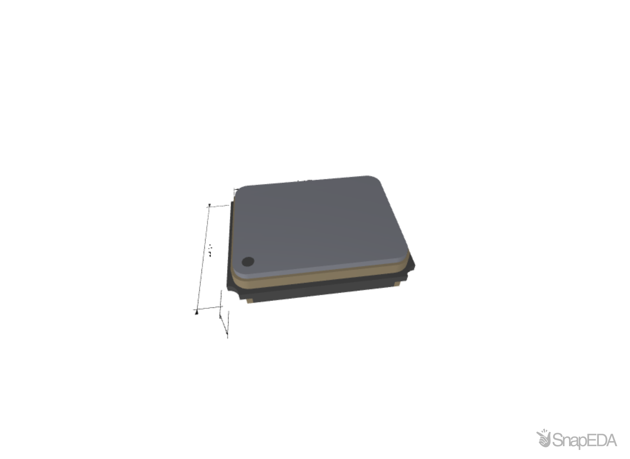 TSX-3225 27.1200MF18X-C 3D Model