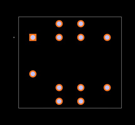 CTX410805-R Footprint