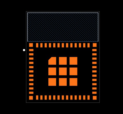 ESP32-C6-MINI-1-H4 Footprint