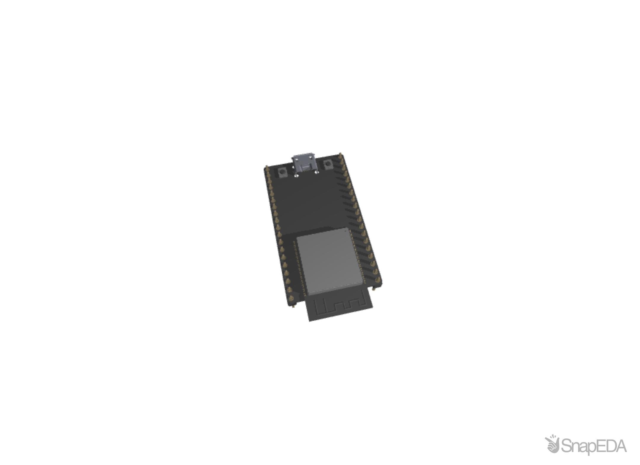 ESP32-DEVKITC-VB 3D Model
