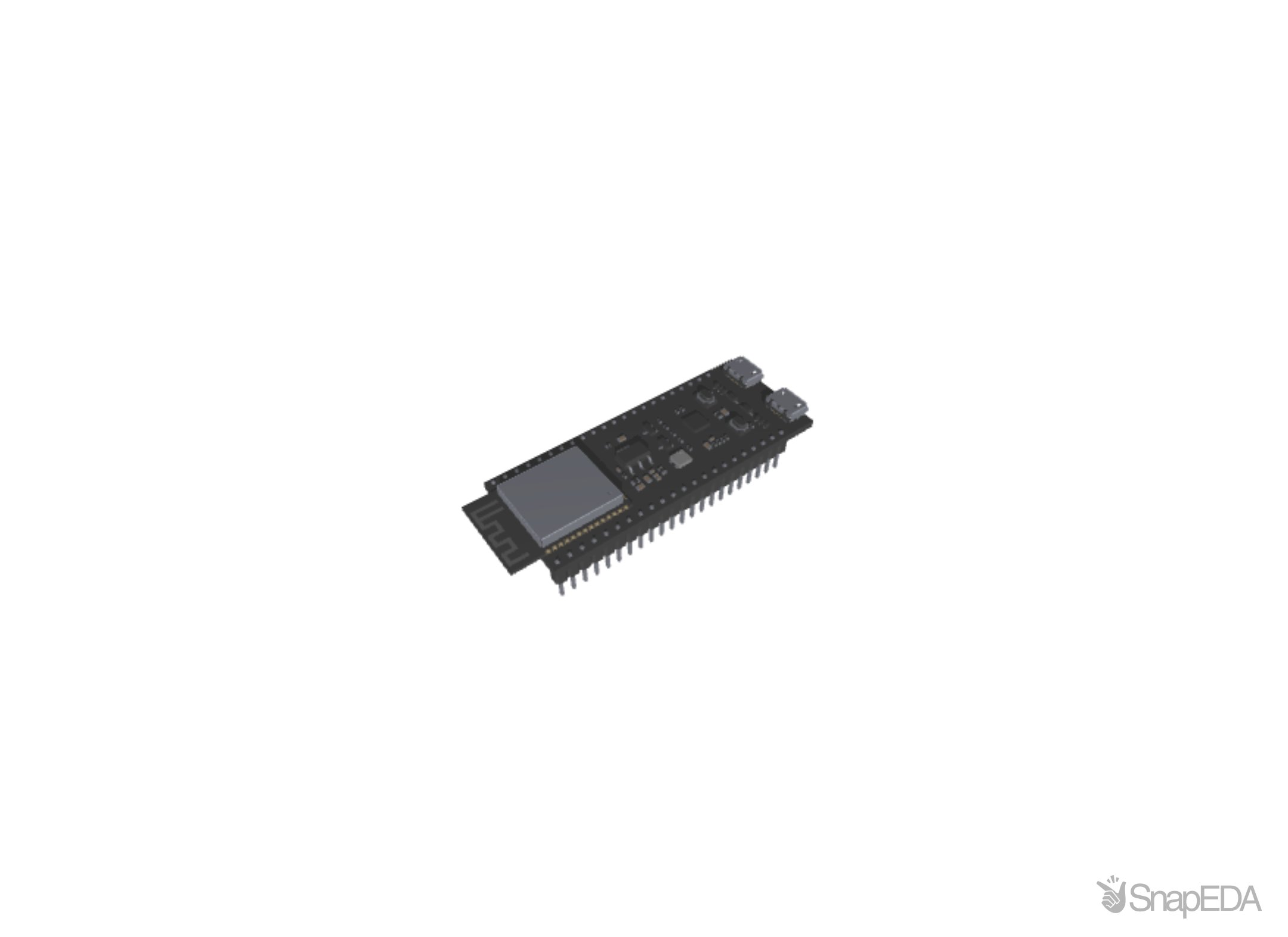 ESP32-S3-DevKitC-1-N16R8V 3D Model